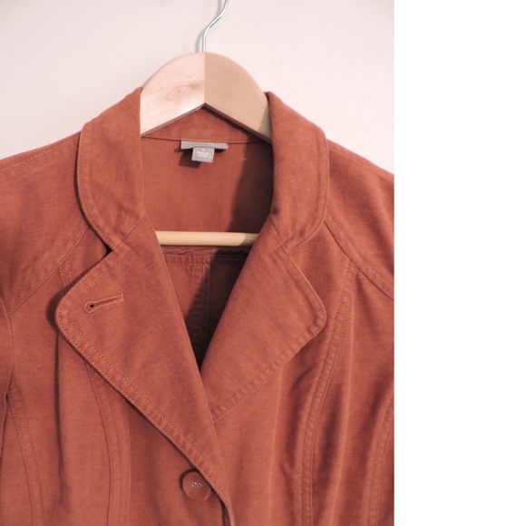 Jjill Blazer Button Down Jacket Top - Picture 5 of 7